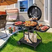 Holzkohlegrill Deckel Grillwagen Outdoor-Grill Campinggrill BBQ Hessen - Weilburg Vorschau