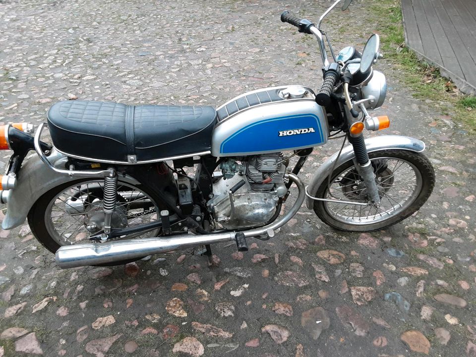 Honda CB 125 K ca. 1976 in Wernigerode