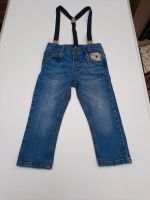 Tolle Jeans mit Hosenträgern "Biber" von C&A, Gr. 92 * Top * Nordrhein-Westfalen - Kerpen Vorschau