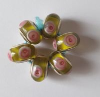 6 European Beads, Glasbeads, Bastelperlen   #071 Bayern - Augsburg Vorschau