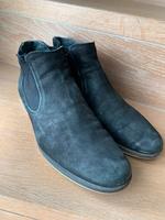 Schwarze Chelsea Boots in Gr. 43 von Bugatti aus Leder Nordrhein-Westfalen - Rheda-Wiedenbrück Vorschau