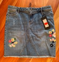 Zero Jeansrock mit Blumen Neustadt - Südervorstadt Vorschau