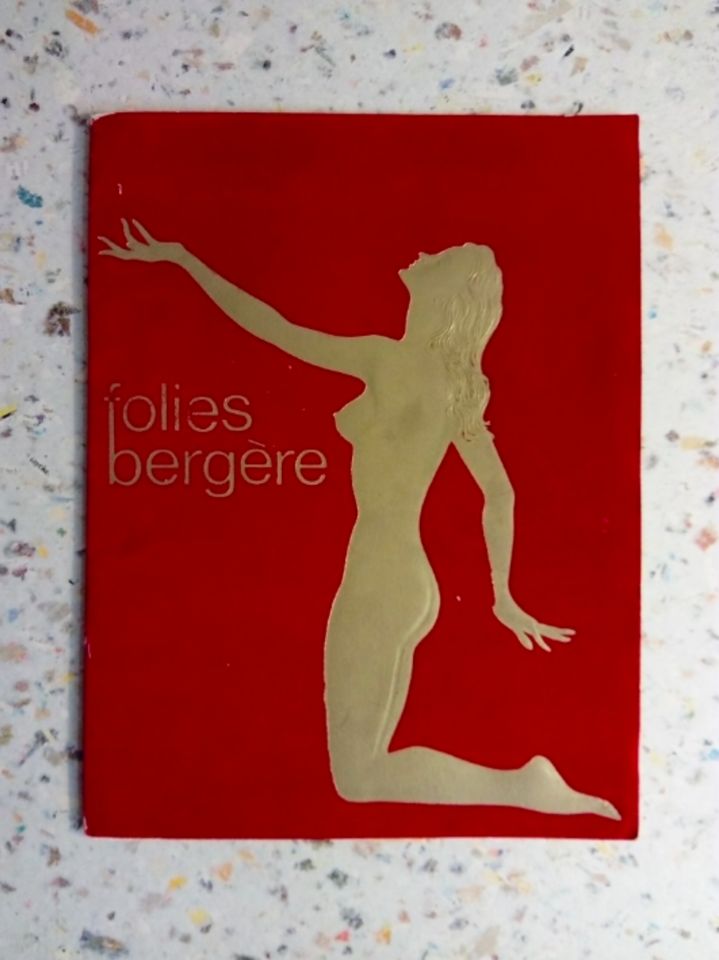 Folies Bergere, Programmheft von 1973 in Stuttgart