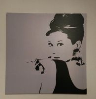 Tolles Audrey Hepburn Bild 90x90 cm Rheinland-Pfalz - Konz Vorschau