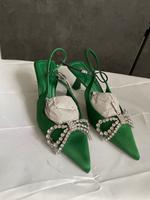 Zara high heels in grün Zara Pumps mit Absatz Strass Schuhe Bremen - Oberneuland Vorschau