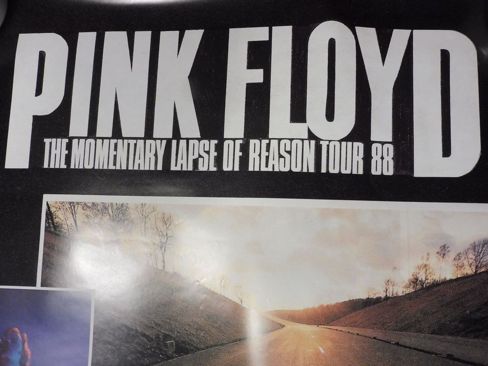 PINK FLOYD Org.Konzertposter A Momentary Lapse ...Tour 1988 in Münsingen