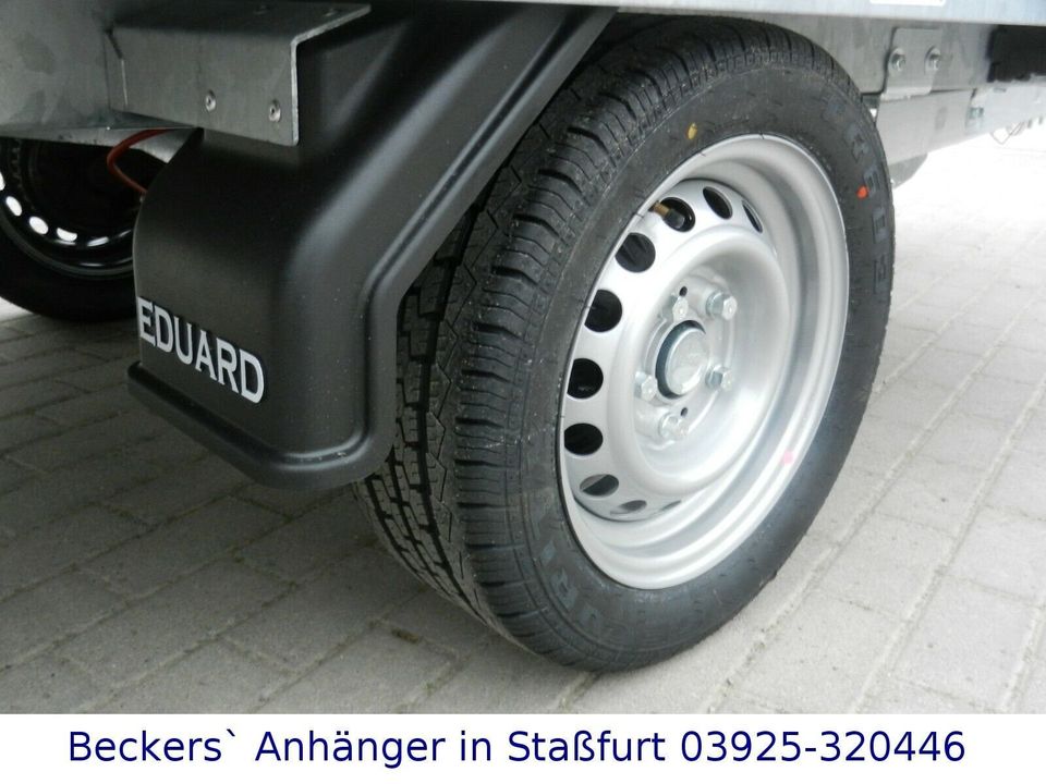 Eduard 1.500kg | Hochlader | 2,60m x 1,50m | 63cm & 13-Zoll Bereifung | 2615 in Neundorf