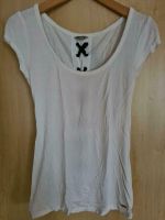 Original GUESS T-Shirt mit Raffung weiss schwarz Gr M schick Bayern - Mömbris Vorschau