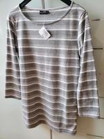 Pullover Langarmshirt Damen Gr.S grau weiß gestreift Neu Brandenburg - Beeskow Vorschau