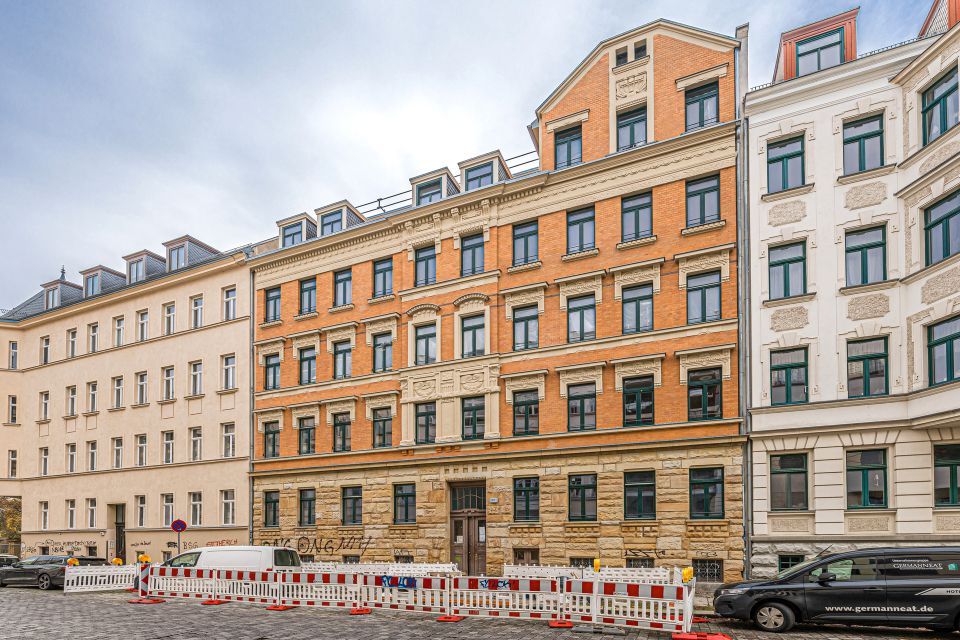 Sanierte 4-Zimmer-Gründerzeitwohnung im aufstrebenden Leipziger Südosten in Leipzig