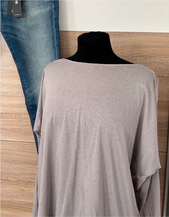 ♥️ WUNDERSCHÖNE DRYKORN BLUSE FARBE TAUPE EDEL CLASSY MIT SEIDE in Arnsberg