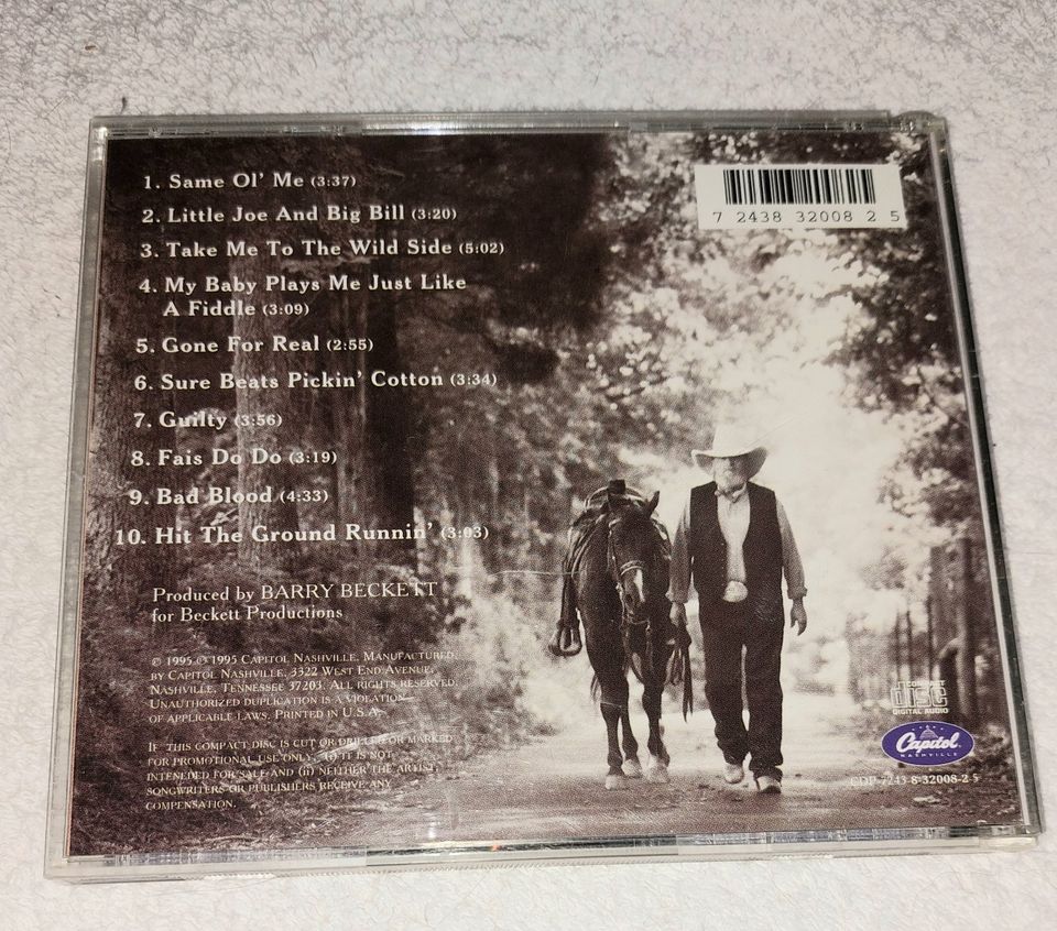 Charlie Daniels - Same Ol´ Me - Capitol Nashville CD USA 1995 in Bolanden