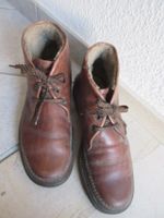 Salamander Boots braun Gr. 9 Leder Stiefelette gefüttert Hessen - Mörfelden-Walldorf Vorschau