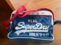 SuperDry Tasche blau/weiß Baden-Württemberg - Rheinstetten Vorschau