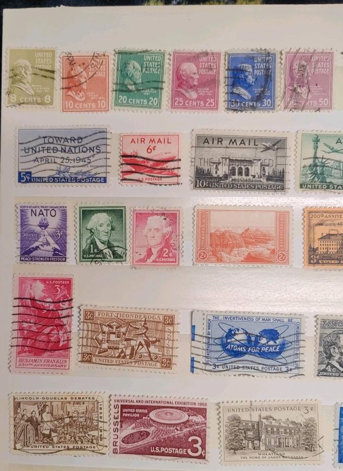USA Briefmarken 40 in Aachen