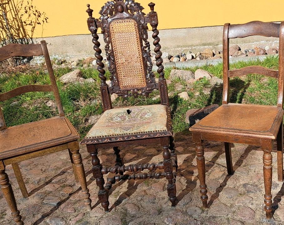 alte Biedermeier-Stühle abzugeben in Angermünde