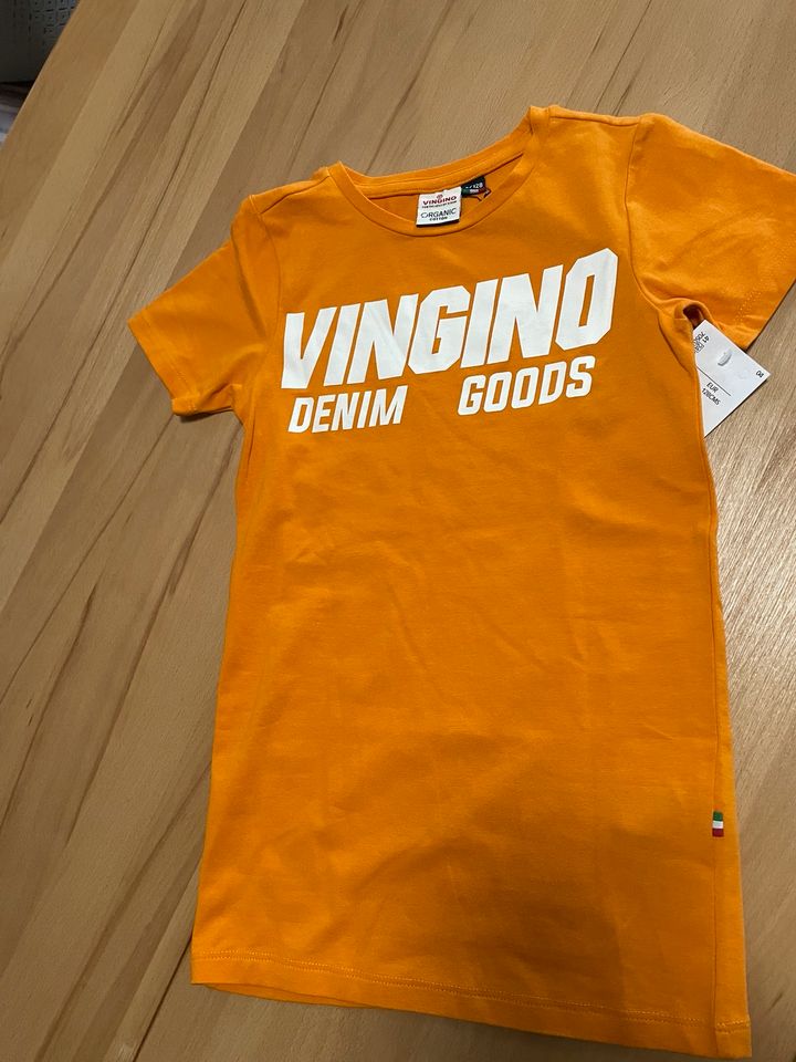 Vingino T-Shirt Gr. 128 neu mit Etikett in Nonnweiler