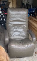 Jori Relax Fernseh Sessel/ Liege Leder  Farbe Taupe gebraucht Bayern - Regensburg Vorschau
