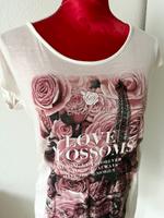 Shirt T-Shirt mit Print weiß Gr. M Schwerin - Altstadt Vorschau