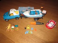 Tolles Playmobil Set Pickup Anhänger Speedboot elekt Schlauchboot Kr. München - Planegg Vorschau