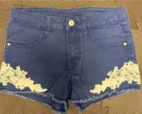 *^* Shorts Mädchen dunkelblau H&M Sommer *** Gr 146 Hessen - Griesheim Vorschau