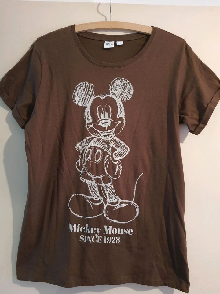 Disney Shirt Gr.M Mickey Mouse Vintage Retro Boho in Bielefeld