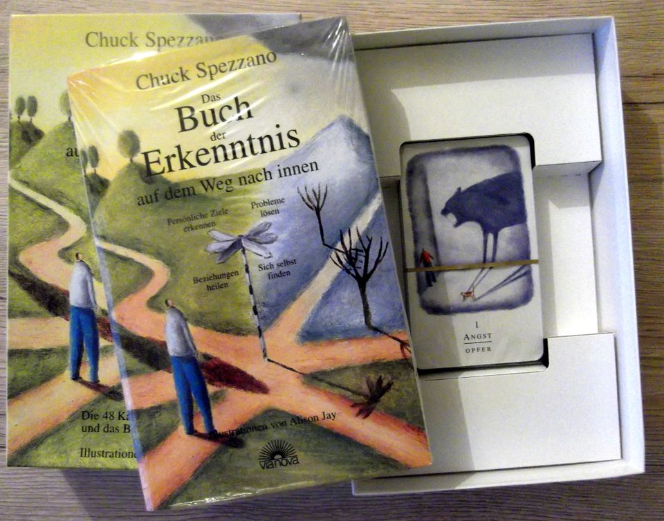 Chuck Spezzano | Karten der Erkenntnis | Buch - Karten - Set OVP in Augsburg