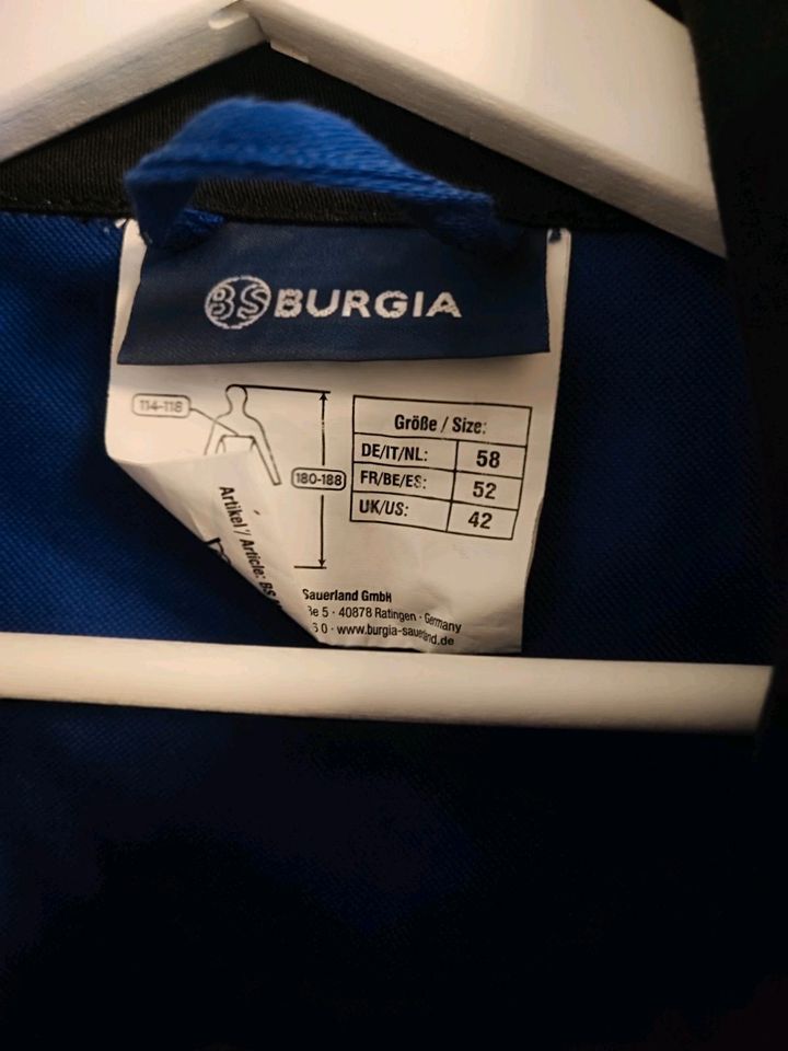 Arbeitsjacke multinorm Burgia 58 XL/XXL Garten Baustelle in Neukirchen-Vluyn