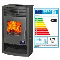 Kamin Ofen Kaminofen Anthrazit 130mm Rauchrohr 7,78 KW BimSchV 1-2 EEK A+ Denice Nordrhein-Westfalen - Gelsenkirchen Vorschau