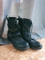 Stiefel schwarz, Leder, gr. 39 Bayern - Kaufbeuren Vorschau