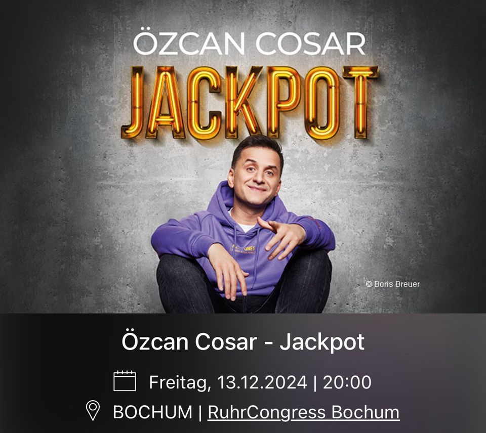 2x Özcan Cosar 13.12.24 Bochum in Bochum