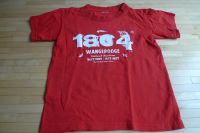 rotes Kurzarm Shirt Wangerooge 1804 Größe 110/116 Niedersachsen - Oldenburg Vorschau