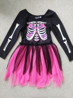 Halloween Kostüm Skelett Tutu Kleid 110-116 Niedersachsen - Langenhagen Vorschau