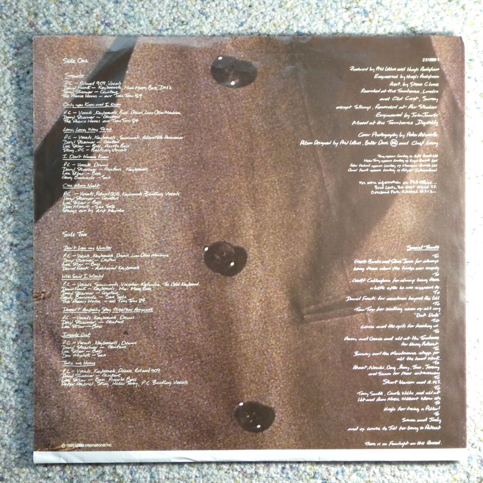 Phil Collins - No Jacket Required - LP/Vinyl in Aachen