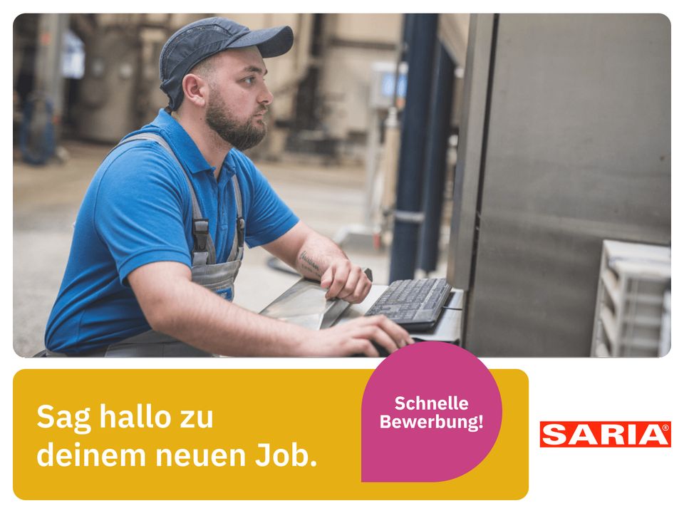 Anlagenführer (m/w/d) für Biogasanlage (SARIA Gruppe) Anlagenbediener  Maschinenarbeiter in Ilmenau