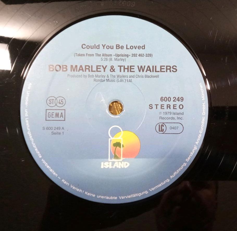 Bob Marley - Could you be Loved 12"Maxi Vinyl in Löbau