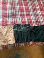 Pull&bear Review Damen Rock 36/38 Blogger Leder Look reissv Nordrhein-Westfalen - Lohmar Vorschau