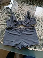 Anthrazitfarbener Bikini mit Pants/Shorts,M/38,C-Cups Kiel - Hassee-Vieburg Vorschau