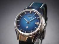 Vintage 1974 SEIKO 38QR Quartz "Blue Dégradé" 70's Showa Design Bayern - Nördlingen Vorschau