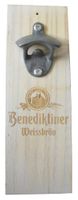 Benediktiner Weissbier Brauerei - Wandflaschenöffner Sachsen - Eilenburg Vorschau