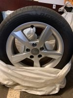 Original 4x Audi 8V 205/55 R16 Felgen + Dunlop Sommerreifen Nordrhein-Westfalen - Herford Vorschau