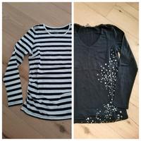 2x Umstandsshirts Pullover Pulli Esprit Esmara 36 38 schwarz weiß Baden-Württemberg - Nattheim Vorschau