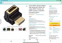 Hama HDMI Winkeladapter HDMI Schleswig-Holstein - Bargteheide Vorschau