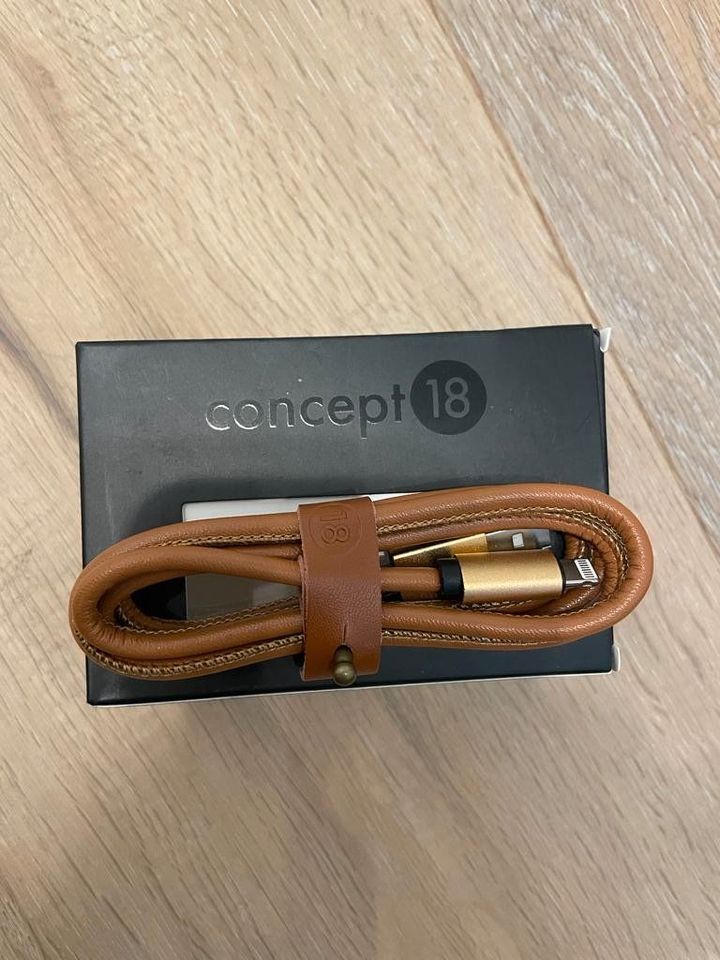 Concept 18 Kabel Lightning und Micro USB in Leder in Schwetzingen