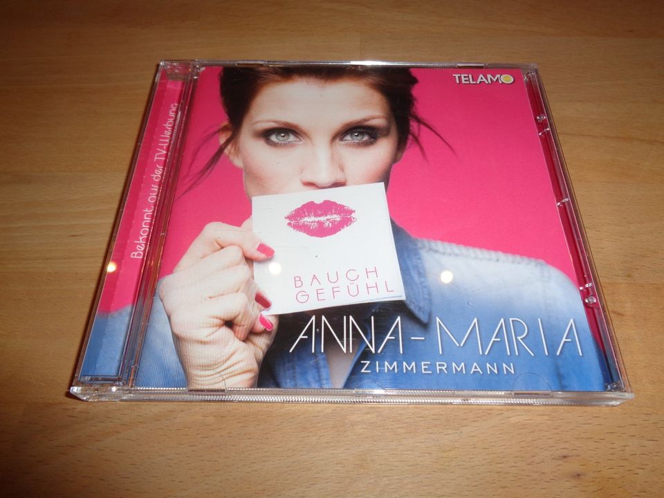 Anna-Maria Zimmermann - Bauchgefühl, CD, Schlager, Pop, CD Album in Hemdingen