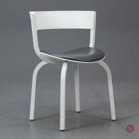 Thonet Modell 404 SPF Eiche moderner Bugholz Stuhl Weiß Leder Bayern - Würzburg Vorschau