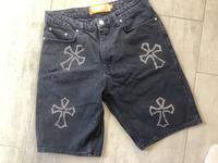 Review Baggy Jeans Shorts Gr. M mit Glitzersteinen - wie neu Hessen - Langen (Hessen) Vorschau