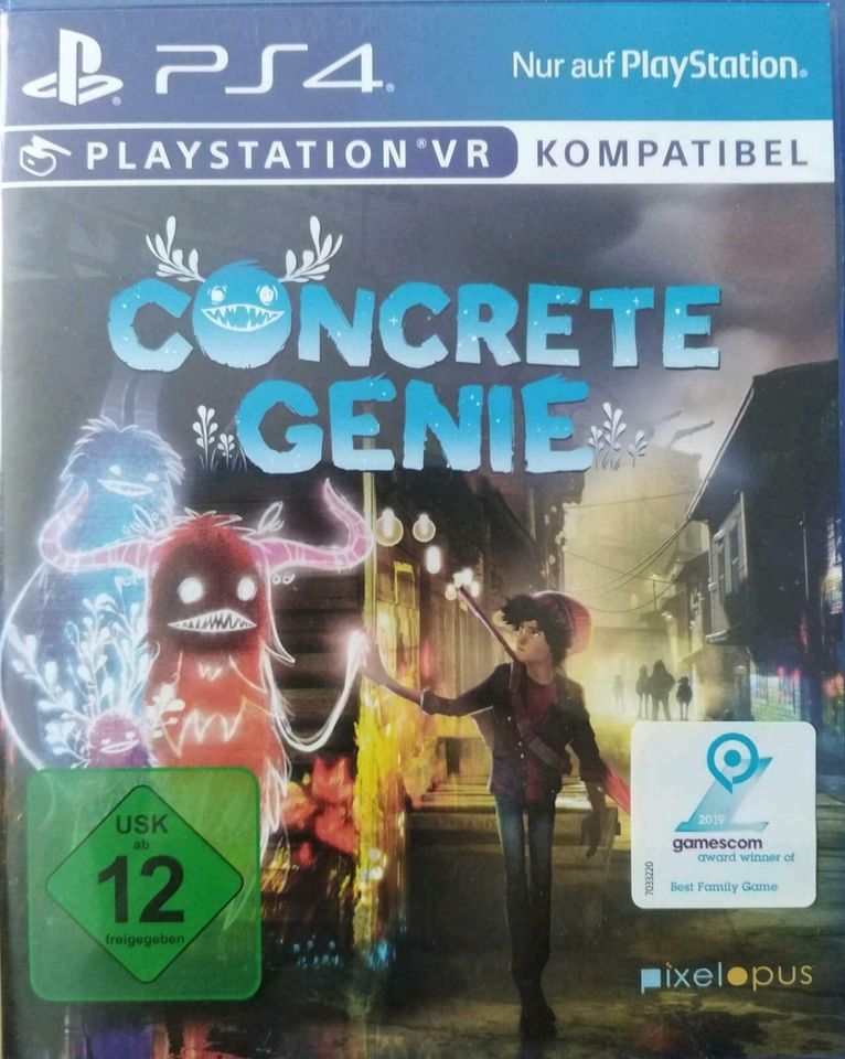 PS4 Concret Genie Playstation VR kompatibel in Bonn