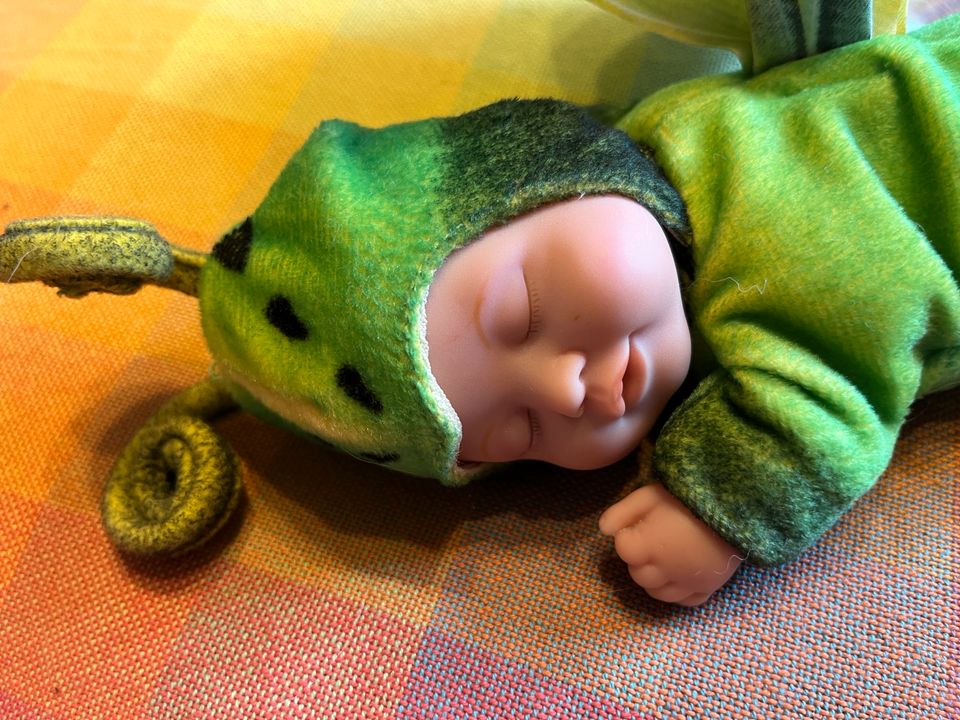 Anne Geddes SCHMETTERLING grün NEU Puppe Baby in Siegburg