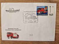 Brief mit Briefmarke Sondermarke Berufsfeuerwehr Ludwigshafen Rheinland-Pfalz - Ludwigshafen Vorschau